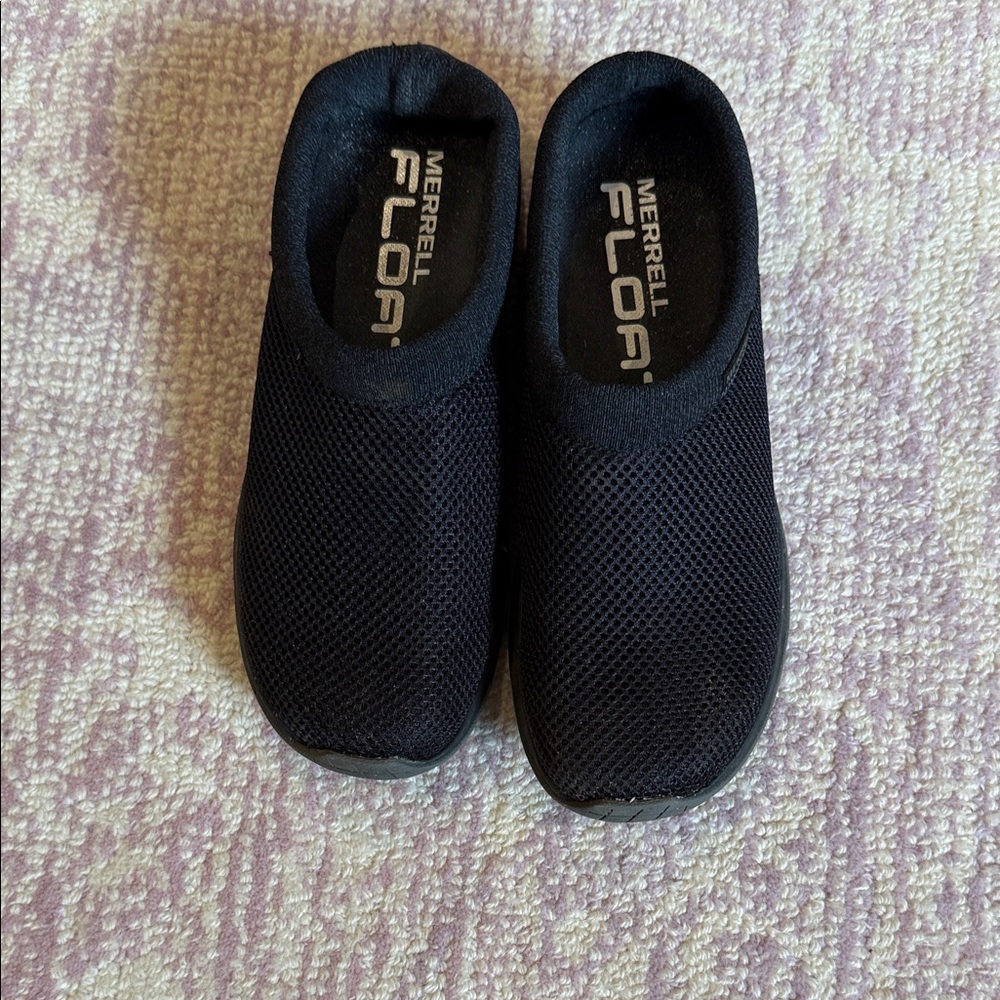 Merrell Black Mesh Slip-Ons
